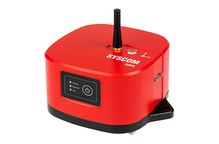 syscom rock wireless seismic vibration analyzer
